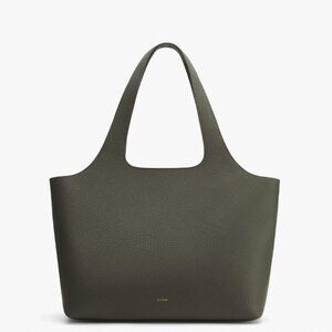 Cuyana System Tote Dark Olive